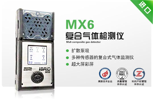 MX6復合氣體檢測儀 MX6復合氣體檢測儀